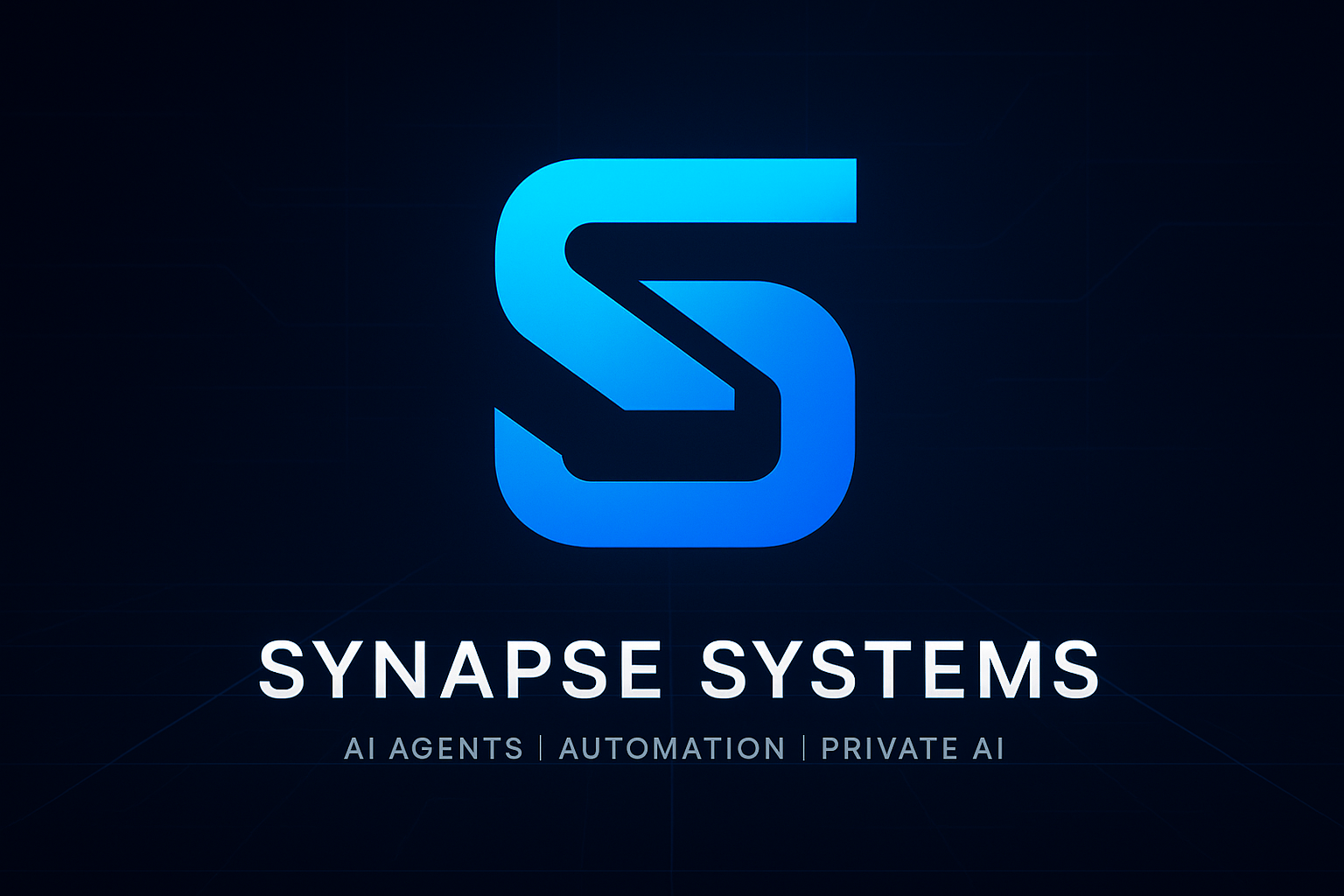 Synapse Systems homepage hero artwork